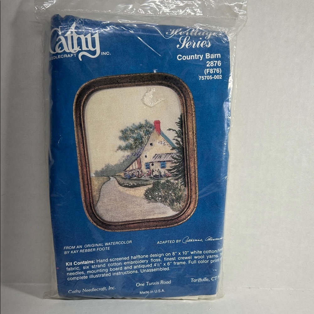 Cathy Needlecraft Country Barn Kit